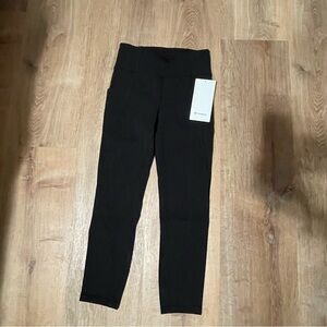 New lululemon time to sweat crop leggings